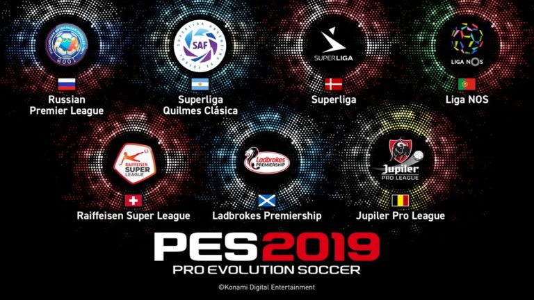 В Pro Evolution Soccer 2019 добавили 7 новых лиг